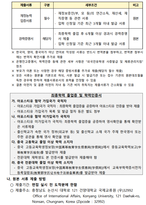 2023학년도 한국어연수과정 어학연수생 모집요강_4